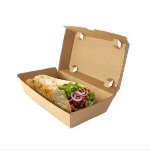 Boîte Kebab Carton Pack de 100