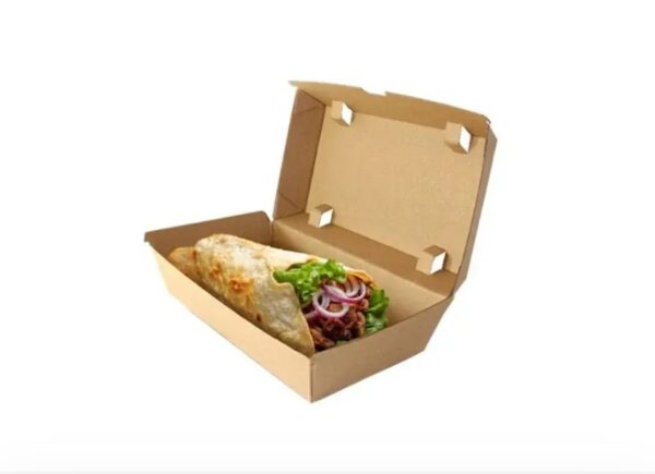 Boîte Kebab Carton Pack de 100