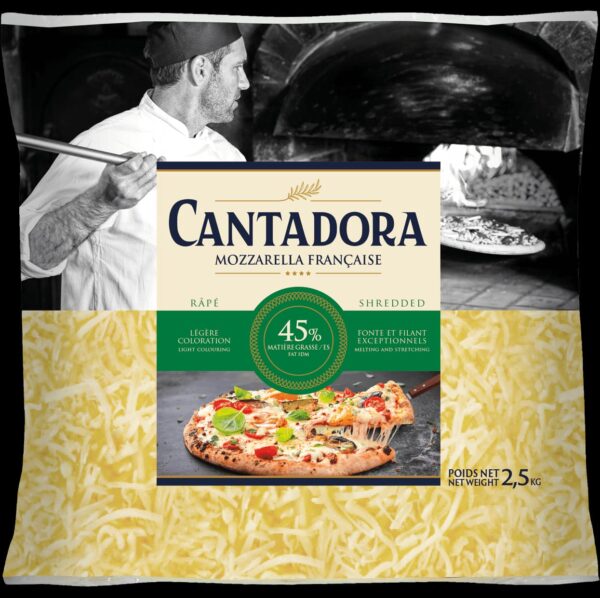 Mozzarella CANTADORA 10kg 4 Sachets